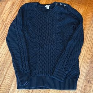 LL Bean Cable Knit Sweater